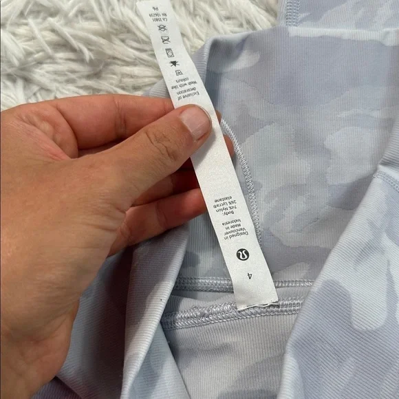 Lululemon Wunder Under High-Rise Tight 25" *Luxtreme Incognito Camo Jacquard Alp - Picture 4 of 6